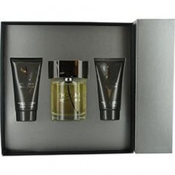 (M) YSL L'HOMME 3.4 EDT SP + 1.6 S/G + 1.6 AS/B