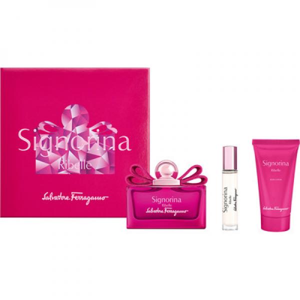 L SALVATORE FERRAGAMO SIGNORINA RIBELLE 3.4 EDP SP 1.7 B L MINI