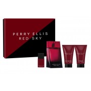 (M) PERRY ELLIS RED SKY 3.4 EDT SP + 1.7 A/S + 1.7 S/G + 0.25 EDT