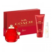 (L) COACH LOVE 3.0 EDP SP + 3.4 B/L + 0.25 EDP